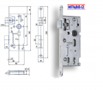 HOBES zámek K 103,  72/60 klíč obyčejný, šířka čela 20mm K103