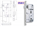 HOBES zámek K 113,  90/80 vložka - FABKA, šířka čela 22mm K113